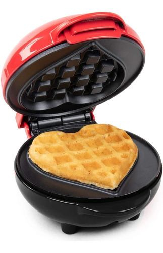 Mini Waflera Electrica Maquina Para Waffles Gofres Corazon