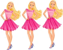 Comprar Toppers Barbie X 20, Barbie Pinches, Adorno Torta, Cupcakes 