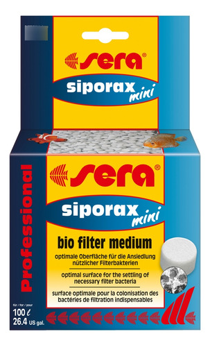 Sera Siporax Mini Professional 130g 500ml - Mídia Biológica