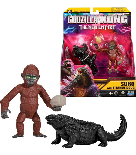 Godzilla X Kong El Nuevo Imperio Suko Y Titanus Doug - Toho