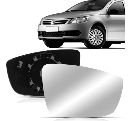 Lente Espelho Retrovisor Gol G5 2008 2009 2010 2011 Menor