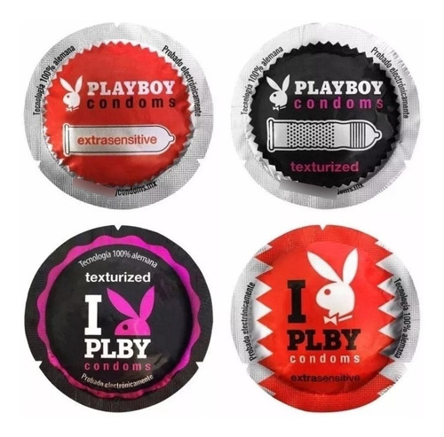 100 Condones Playboy Mix&play Envío Discreto