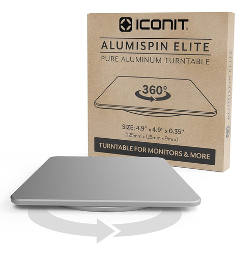 Tocadiscos Para Monitor Iconit Alumispin Elite - 5 X5  | Bas