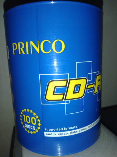 Torre De Cd Marca Princo 100 Discos. Paquete Sellado De Fabr