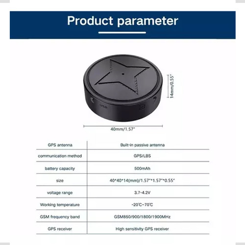 Q Rastreador Gps Y Etiqueta Localizadora Para Mini Coche