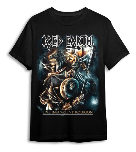 Polera Iced Earth - Live In Ancient Kourion - Holy Shirt