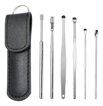 Comprar Set Limpieza De Oídos Extracción De Cera 6pcs Acero Clicshop