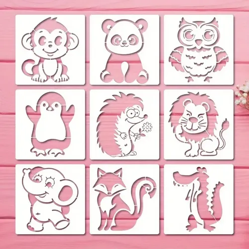 comprar Plantilla De Dibujo Montessori Para Niños Diseño Anim. Bebes