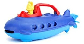 Submarino De Mickey Mouse De Green Toys - Parte Superior Azu