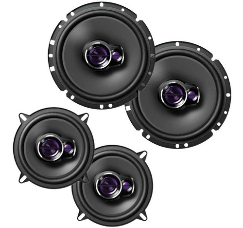 Alto Falantes Pioneer Portas Dianteiras + Traseiras 200 Wrms