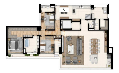Apartamento Com 4 Dormitório(s) Localizado(a) No Bairro Vila Romana Em São Paulo / São Paulo - 4232:908238