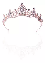 Comprar Reina Corona Princesa Boda Tiara Tiara Nupcial Y Cumpleaños