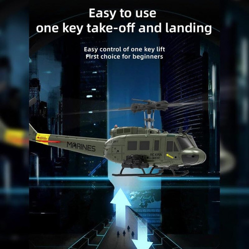Rc C032 Uh-1 Huey Rc Helicóptero - 2.4g 6ch 1/48 Modelo