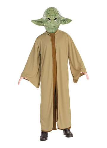 Disfraz Para Niño Yoda Star Wars Talla L 12-14 Halloween