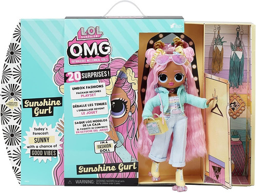 Lol Surprise Omg Muñeca Sunshine Gurl Serie 4 Style 3 