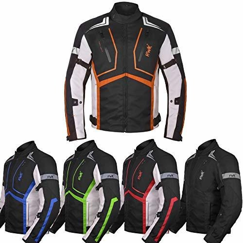 Chaqueta Moto Hwk Scorpion Enduroduo - Naranja, Xl