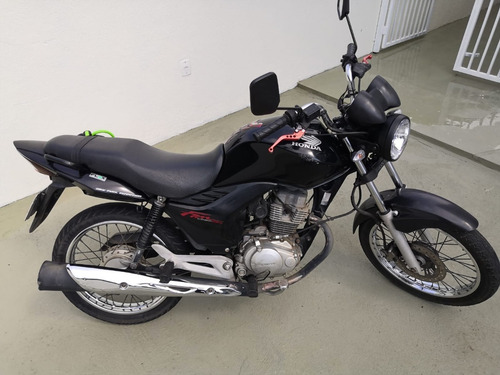 Imagem 7 de 15 de Moto Cg Fan 150 Esdi 2013 Flex Baixo Km