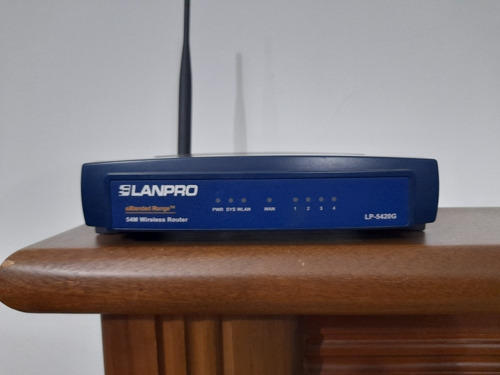 Router  Lp-5420g Original Lampro Color Azul