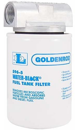 Golden Rod 596-3/4 Filtro De Depósito De Combustible Con Blo