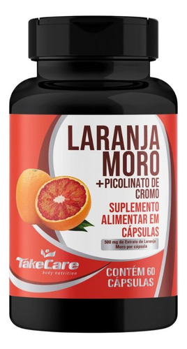 Suplemento Alimentar Take Care Laranja Moro Com Picolinato