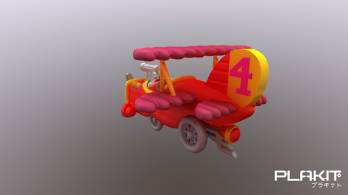 Imagen 3 de 7 de Muñeco Han Fritz Stuka Rakuda Autos Locos Figura Pintar