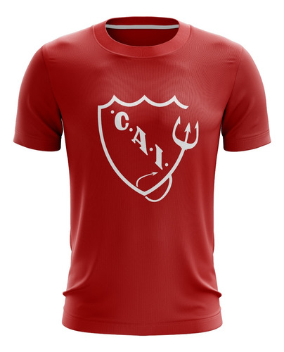 Remera Independiente Escudo Fanáticos Producto Oficial