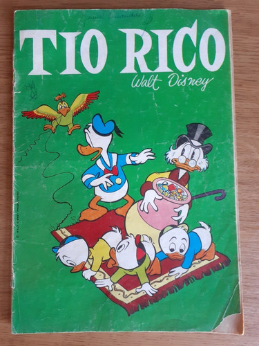 Cómic Tío Rico Año 1 Número 2 Editora Zig Zag 1966