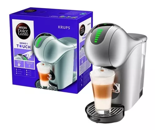 Cafetera cápsulas Dolce Gusto Krups Genio S Touch Automática con Pantalla  táctil 0,8L, 15 bares, Compacta - AliExpress