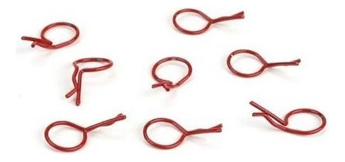 Dynamite Bent Cuerpo Clips Rojo (8)