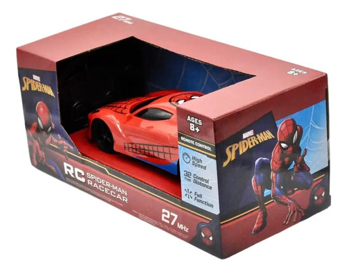 Control Remoto Spider-man Coche De Carreras Marvel