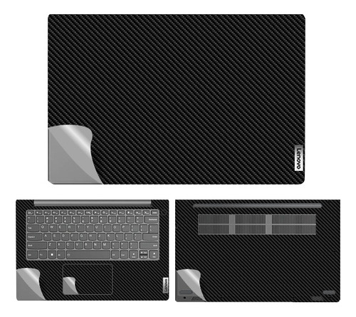 Skin Adesivo Fibra De Carbono Lenovo Thinkbook 14 G5+ Irh