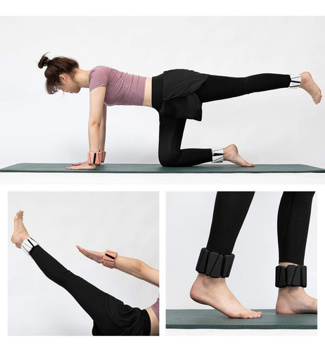 Polainas Antideslizantes De Silicona 2 Lb Para Pilates Yoga