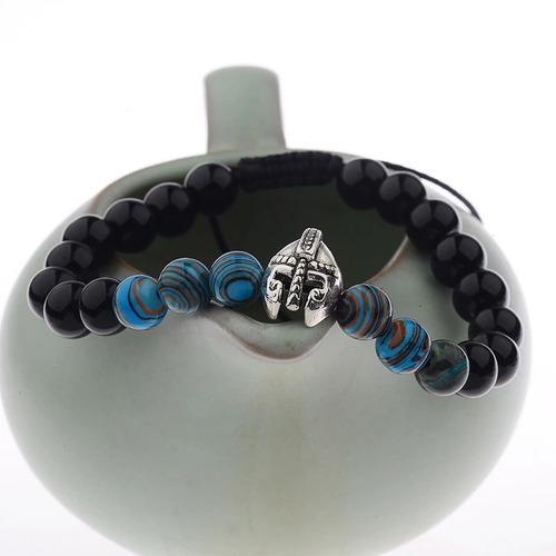 Pulsera De Piedra Onix Gladiador Hombre Y Mujer Moda 2021 1