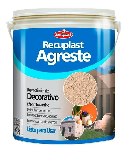 Agreste Protección Superficies Sinteplast | Blanco | 30k