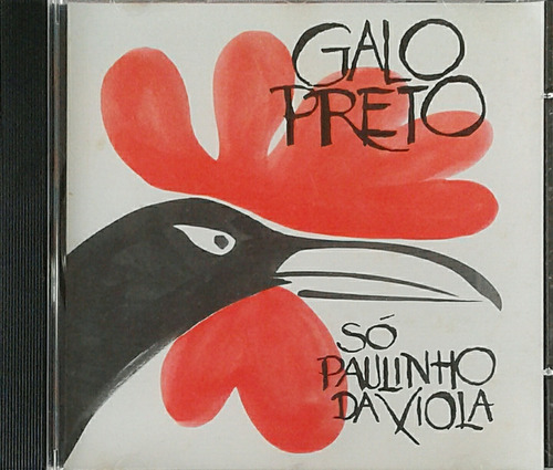 Cd Galo Preto Só Paulinho Da Viola Impecável Original Raro