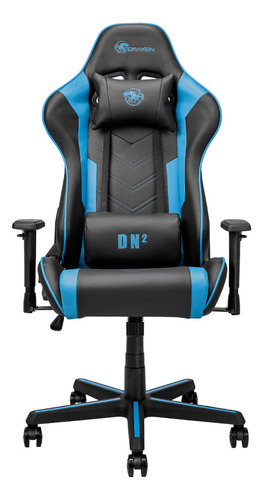 Cadeira Gamer Dn2 Preto/azul Celeste - Draxen