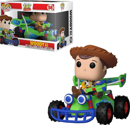 Funko Pop Woody With Rc Toy Story Rides