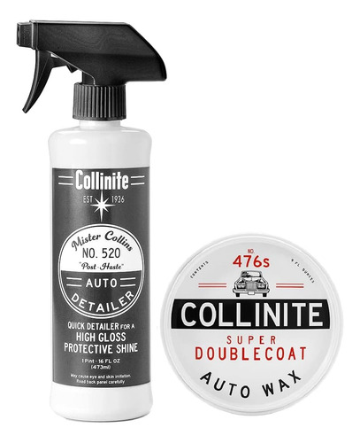 520 Quick Detailer Y 476s Super Double Coat Auto Wax Combo