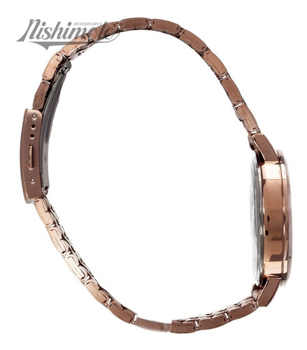 Relógio Orient Feminino Frss1042 R2rx Rose Analogico Oferta