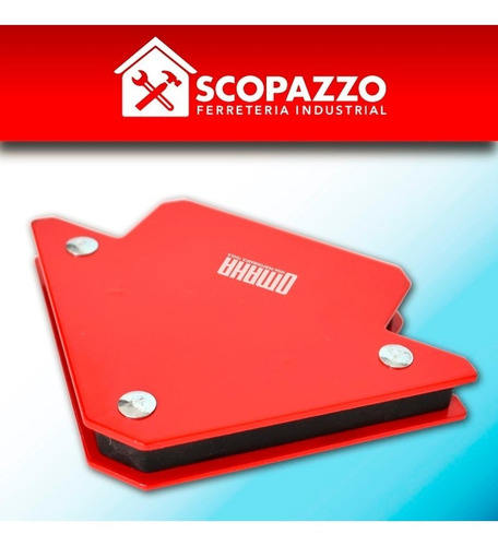 Imagen 3 de 6 de 4 Escuadras Magneticas Soporte Soldador Omaha 11 Kg 3 PuLG