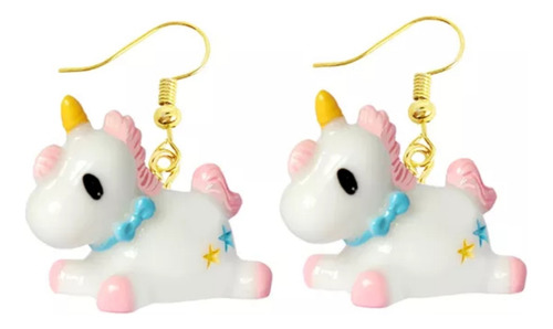 Aretes Kawai Unicornio / Regalo Niñas