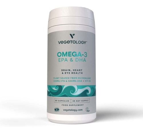 Omega-3 Epa & Dha Vegan 60 Caps - Unidad a $4198