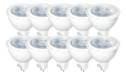 Lampara Dicroica Led Mr16 Dimerizable 5w Dia 12v Tbcin X10 *