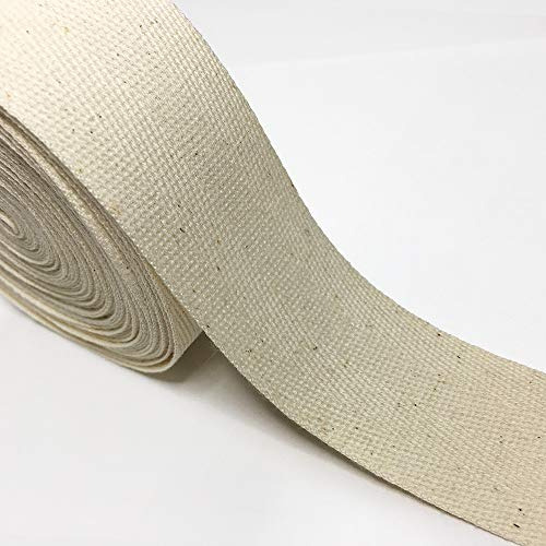 Cinta De Sarga De Algodón Espiga De 38 Mm (1 1/2 Pulga...