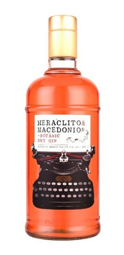 Gin Heraclito & Macedonio Dry Gin X 750cc
