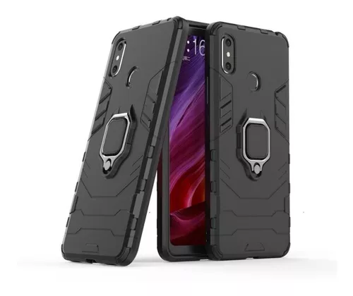 Funda Ring Armor Tpu Policarbonato Para Xiaomi Note 8 Pro