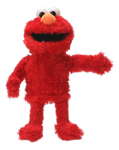 Marioneta De Mano Roniavl Peluche Rojo Para Teatro Infantil