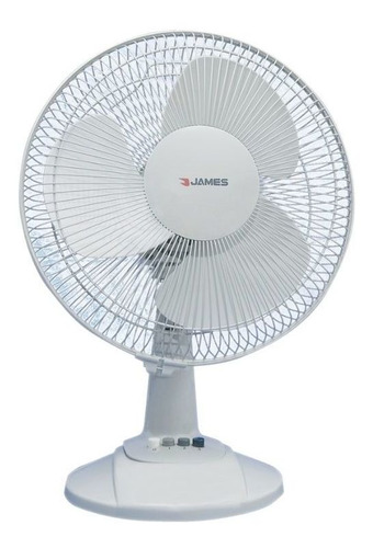 Ventilador De Mesa James 3 Velocidades Oscilante 40w Vmj 12a