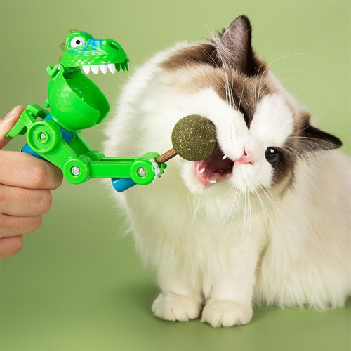 Lollipop De Catnip Para Gatos Juguete Seguro De Robot