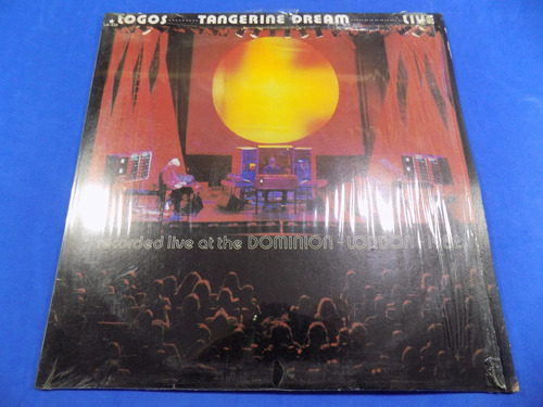 Tangerine Dream Logos Live Vinilo Lp México Electrónico 1983